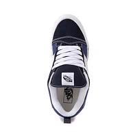 Chaussure de skate Vans Knu Skool - Bleu marine / Blanche