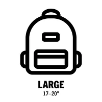 Sac à dos Converse Straight Edge - Noir