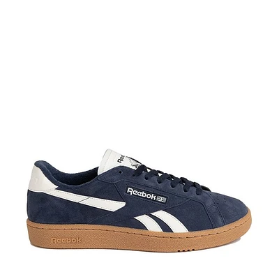 Mens Reebok Club C Grounds UK Athletic Shoe - Navy / White Gum