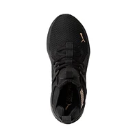 Chaussure athlétique PUMA Softride Enzo NXT pour femmes - Noire / Dorée