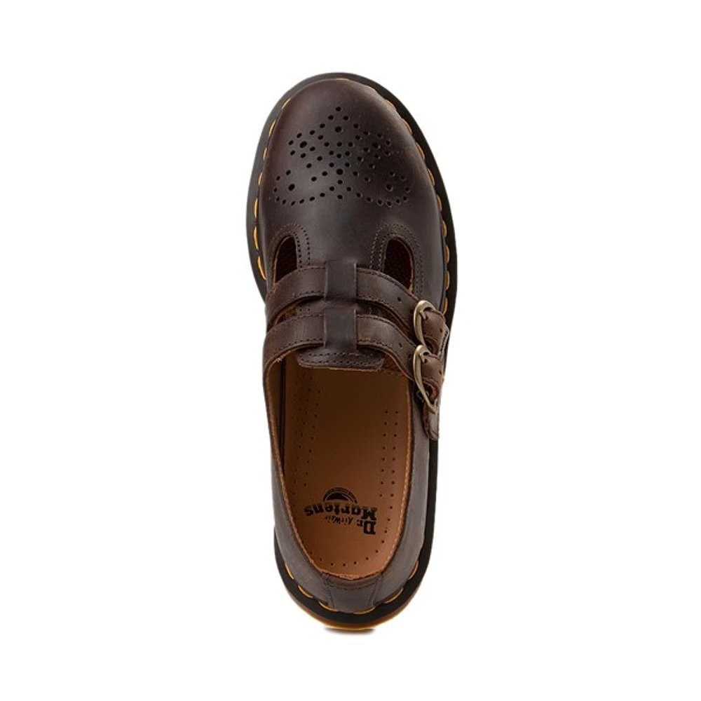 Chaussure décontractée Dr. Martens Mary Jane pour femmes - Brun foncé