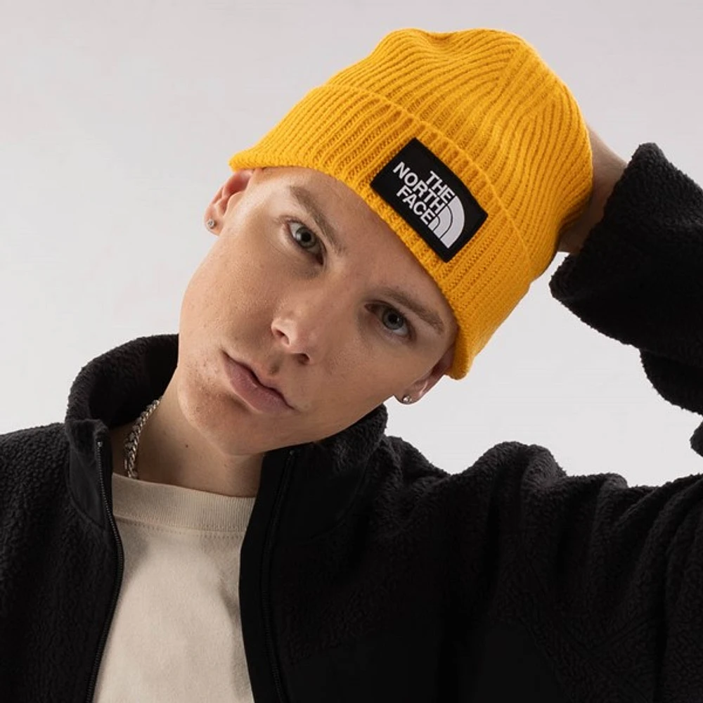 Tuque The North Face Logo Box - Jaune