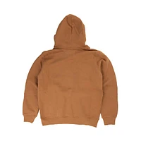 Chandail à capuchon UGG® Rey UGGfluff™ Logo pour femmes - Marron / Blanc cassé