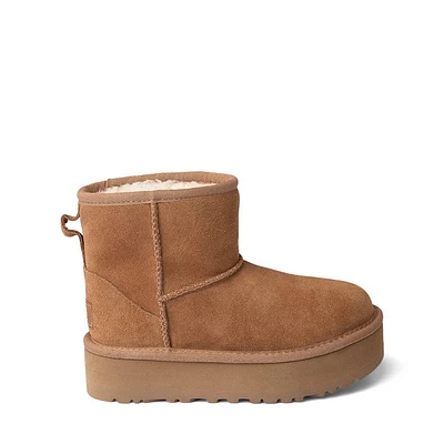 Botte à plateforme UGG® Classic Mini - Enfants / Junior Châtaigne