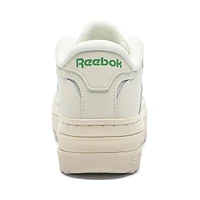 Chaussure athlétique Reebok Club C Extra pour femmes - Craie / Verte