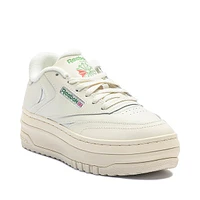 Chaussure athlétique Reebok Club C Extra pour femmes - Craie / Verte