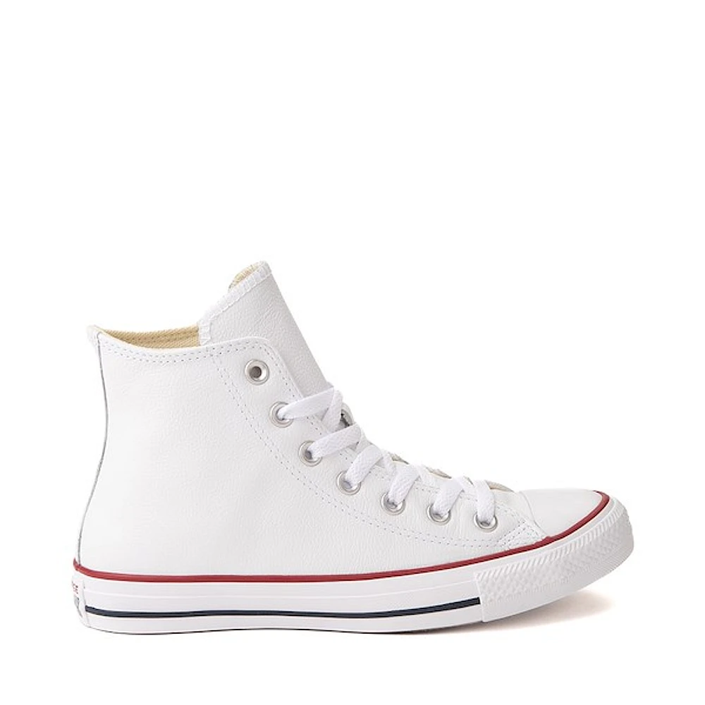 Basket en cuir Converse Chuck Taylor All Star Hi - Blanche