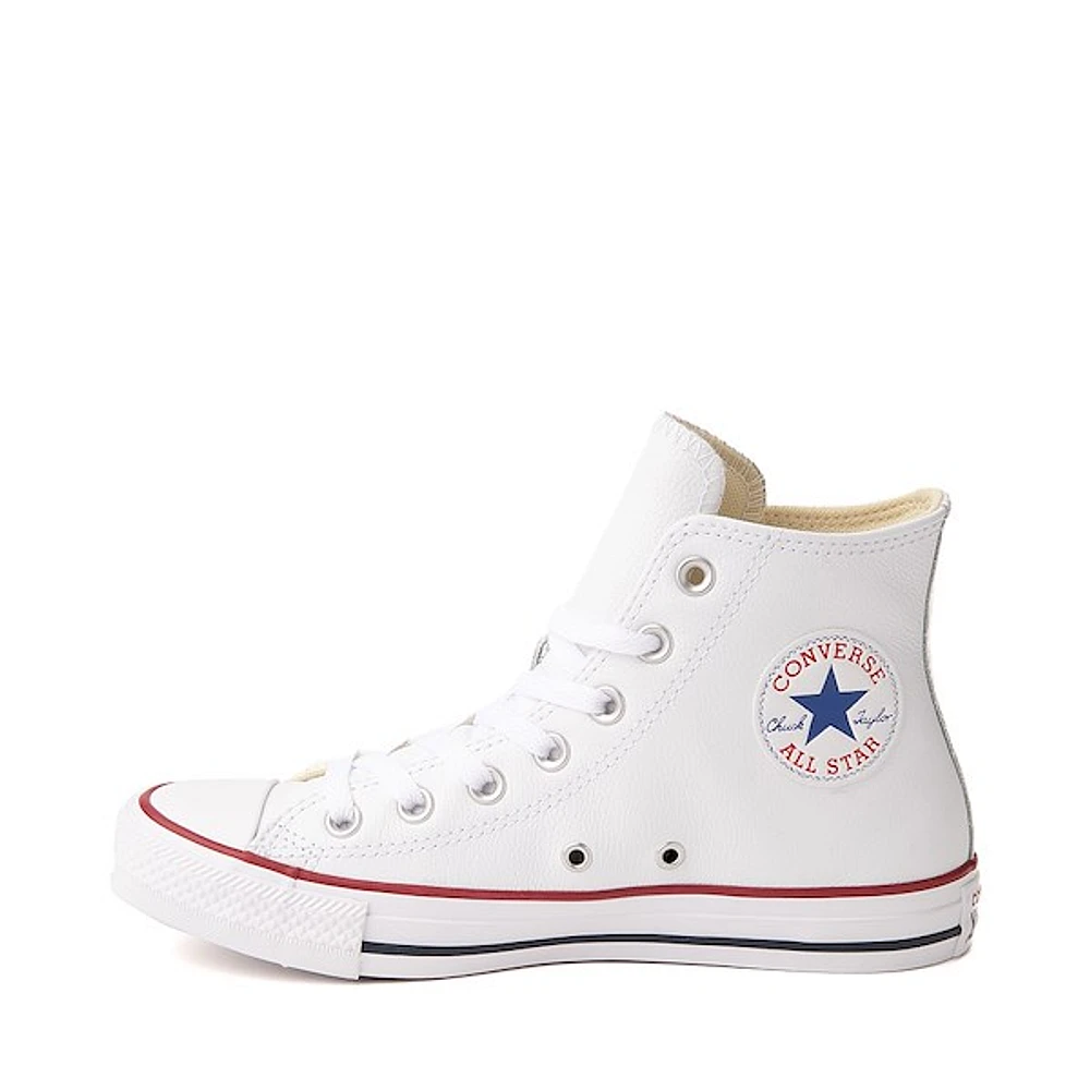 Basket en cuir Converse Chuck Taylor All Star Hi - Blanche