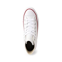 Basket en cuir Converse Chuck Taylor All Star Hi - Blanche