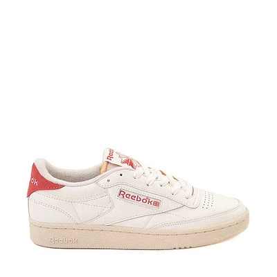 Chaussure athlétique Reebok Club C Vintage 85 pour femmes - Craie / Blanc cassé Orange brûlé