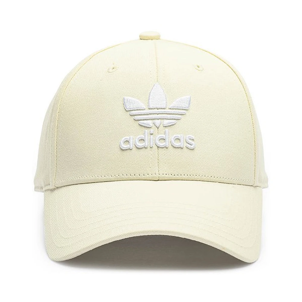 Casquette papa adidas Trefoil Relaxed - Blanc crème