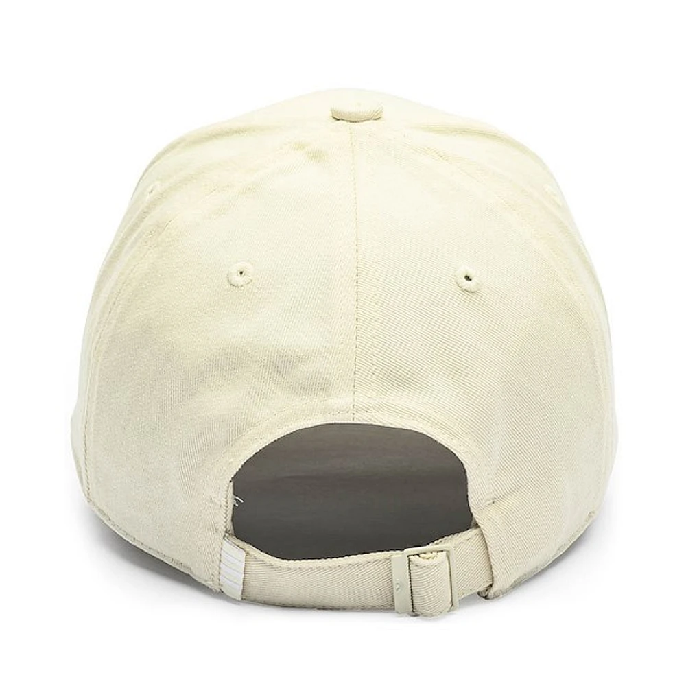 Casquette papa adidas Trefoil Relaxed - Blanc crème