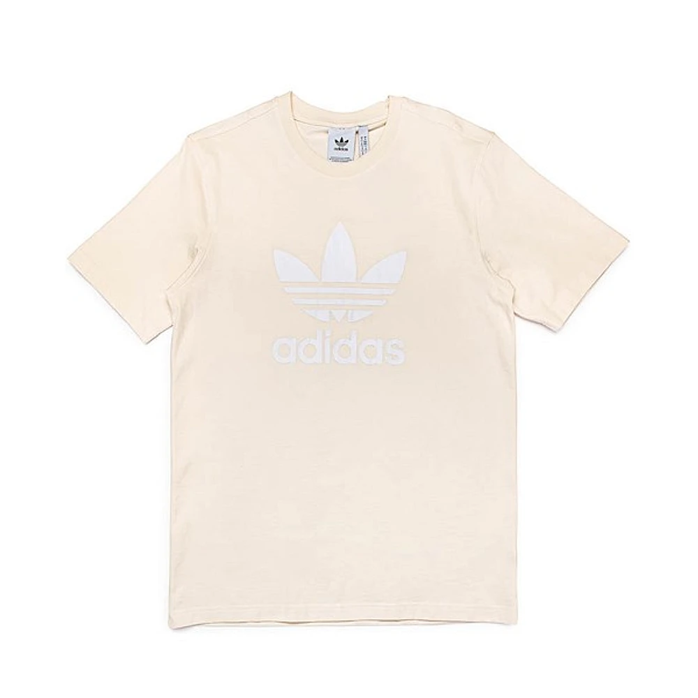 Mens adidas Adicolor Trefoil Tee - Wonder White