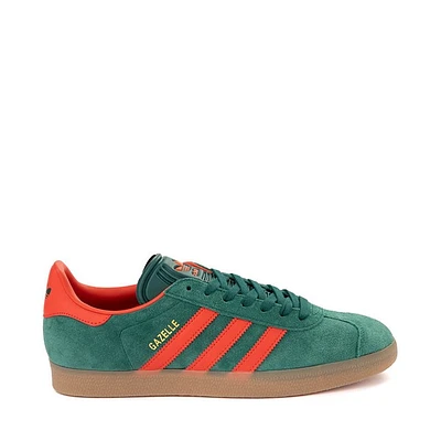 Chaussure athlétique adidas Gazelle - Vert / Orange foncé / Gomme