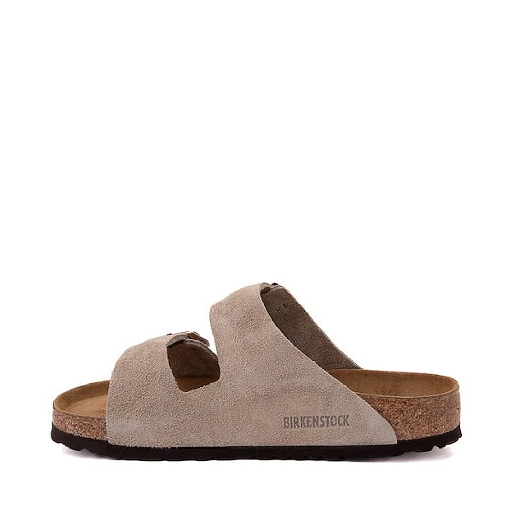 Sandale Birkenstock Arizona Soft Footbed pour hommes - Taupe