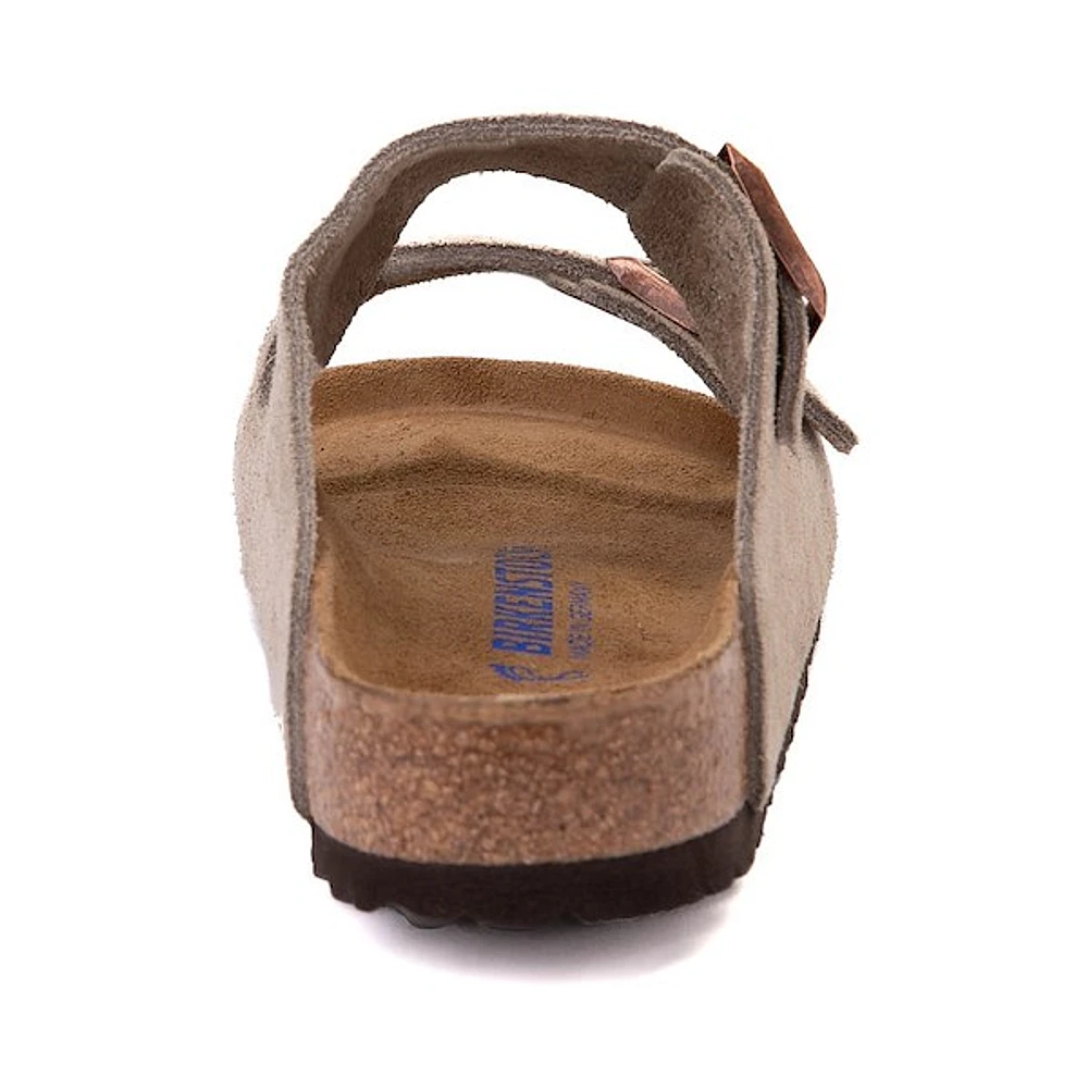 Sandale Birkenstock Arizona Soft Footbed pour hommes - Taupe