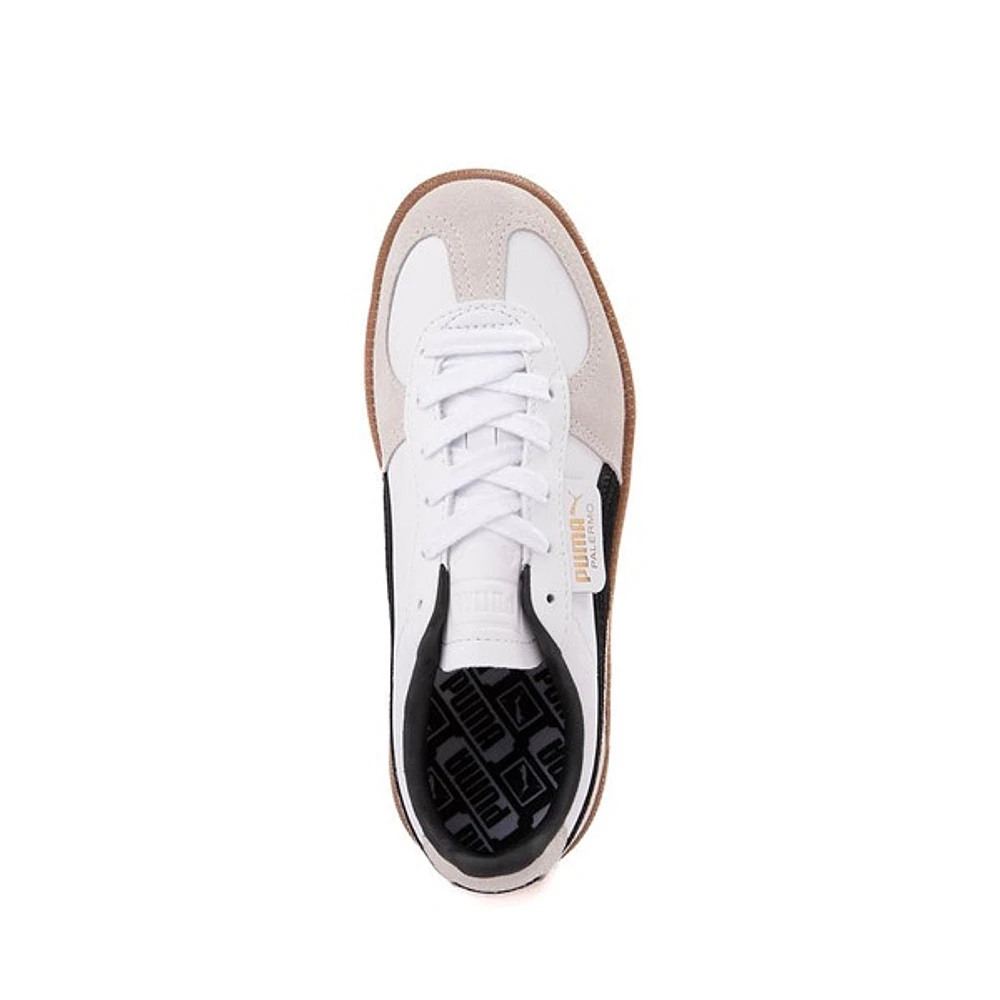 Chaussure athlétique PUMA Palermo - Junior Blanche / Grise Gomme