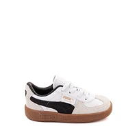PUMA Palermo Athletic Shoe - Baby / Toddler White Vapor Gray Gum