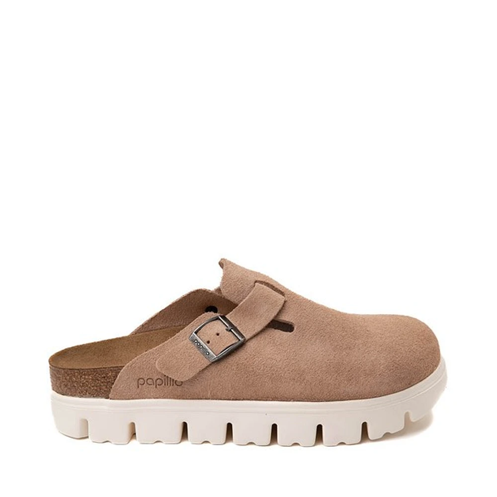Sabot à plateforme Papillio par Birkenstock® Boston pour femmes - Beige foncé