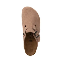 Sabot à plateforme Papillio par Birkenstock® Boston pour femmes - Beige foncé