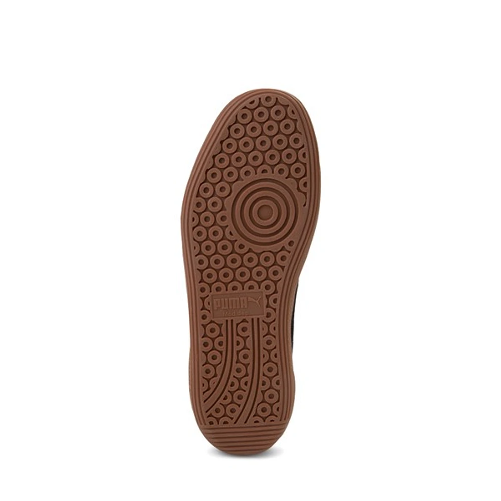 Chaussure athlétique PUMA Palermo pour hommes - Blanche / Grise Gomme