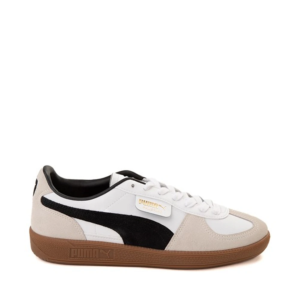 Chaussure athlétique PUMA Palermo pour femmes - Blanche / Grise Gomme