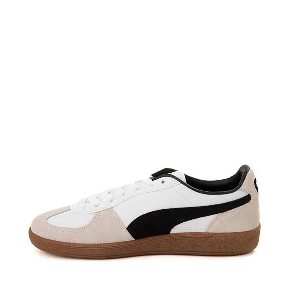 Chaussure athlétique PUMA Palermo pour femmes - Blanche / Grise Gomme