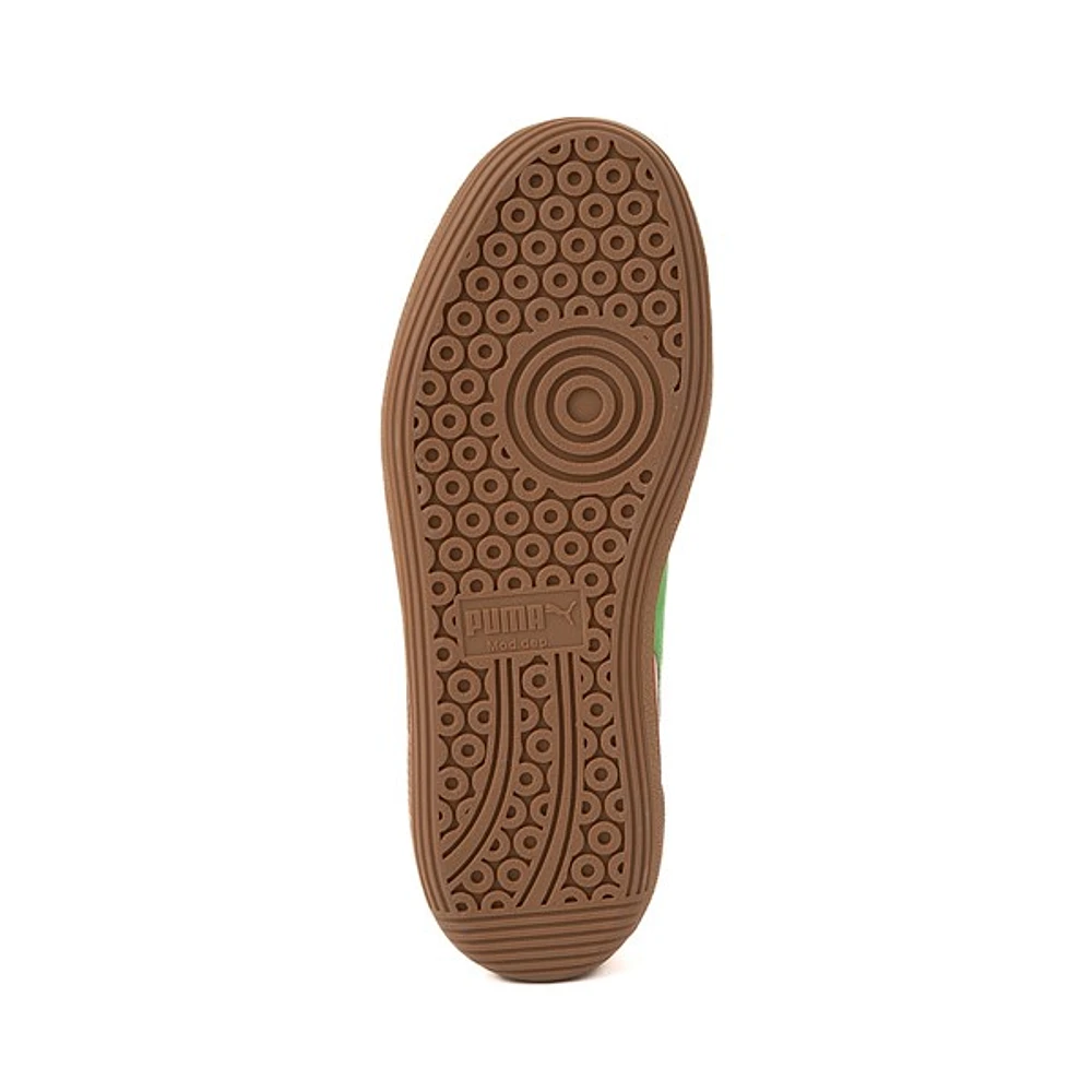 Chaussure athlétique PUMA Palermo pour femmes - Rose / Vert neon