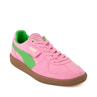 Chaussure athlétique PUMA Palermo pour femmes - Rose / Vert neon
