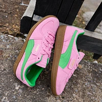 Chaussure athlétique PUMA Palermo pour femmes - Rose / Vert neon
