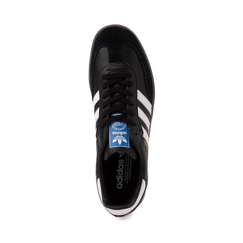 Chaussure athlétique adidas Samba OG pour femmes - Noire / Blanche