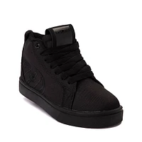 Chaussure de skate Heelys Racer 20 Mid - Enfants / Junior Monochrome Noire