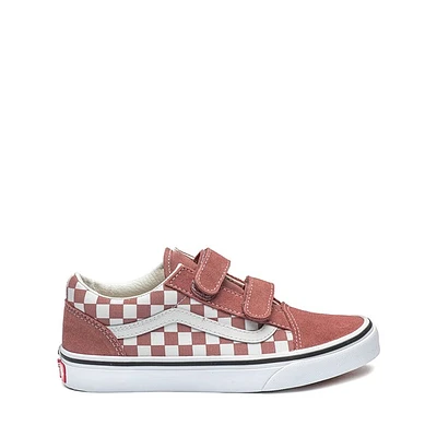 Chaussure de skate à motif en damier Vans Old Skool V - Enfants Vieux Rose