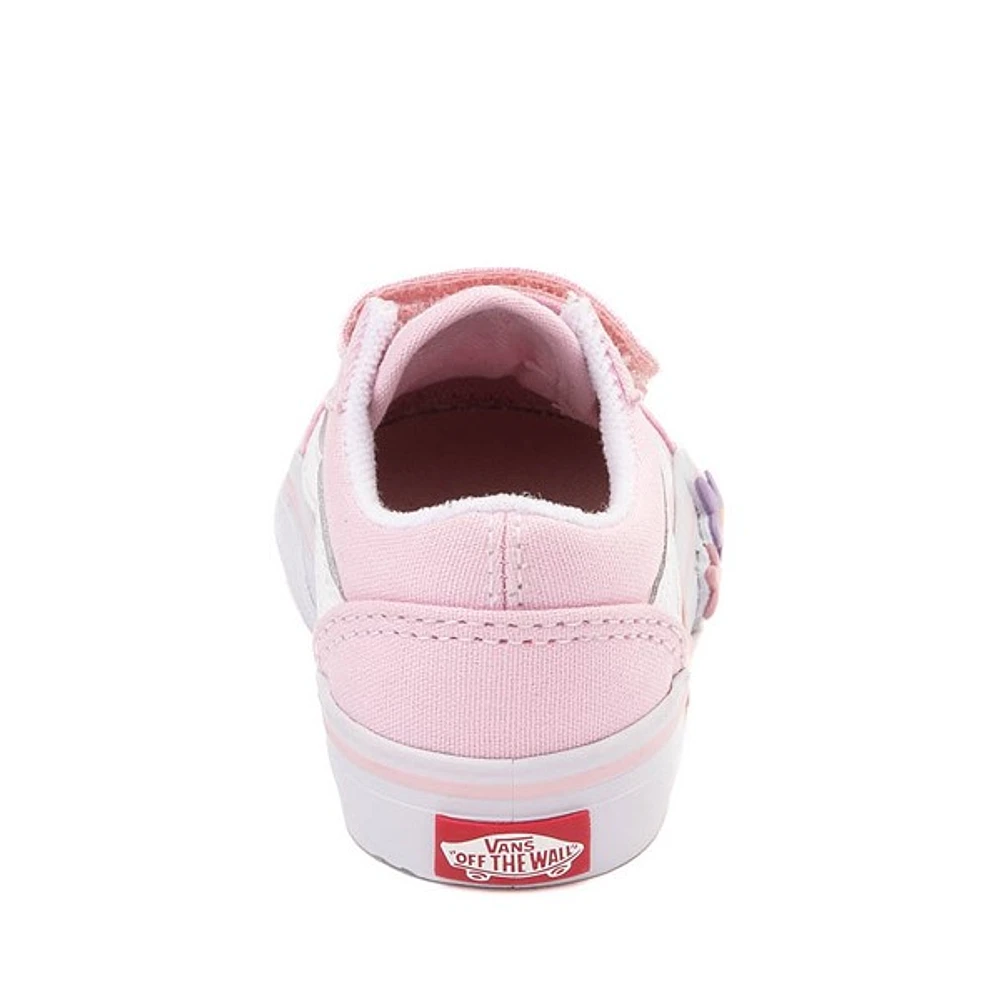 Chaussure de skate Vans Old Skool V - Bébés / Tout-petits Rose Motif floral