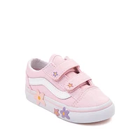 Chaussure de skate Vans Old Skool V - Bébés / Tout-petits Rose Motif floral