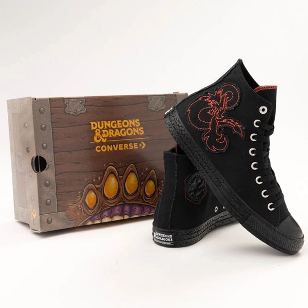 Basket Converse x Donjons & Dragons Chuck Taylor All Star Hi - Noire / Rouge