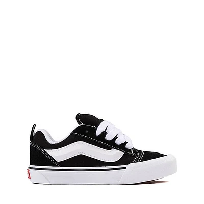 Vans Knu Skool Skate Shoe - Little Kid Black / True White