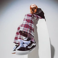 Chaussure de skate Vans Knu Skool - Enfants Noire / Blanche