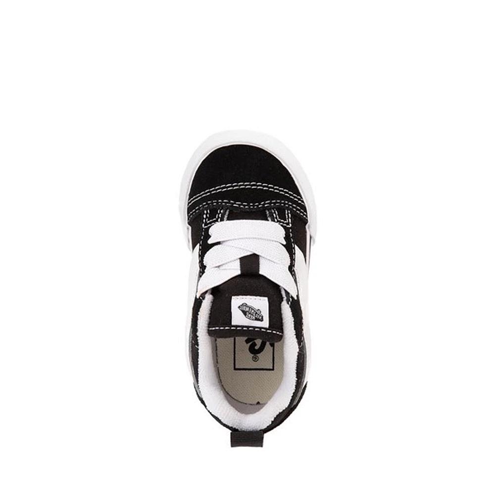 Chaussure de skate Vans Knu Skool - Bébés / Tout-petits Noire Blanche