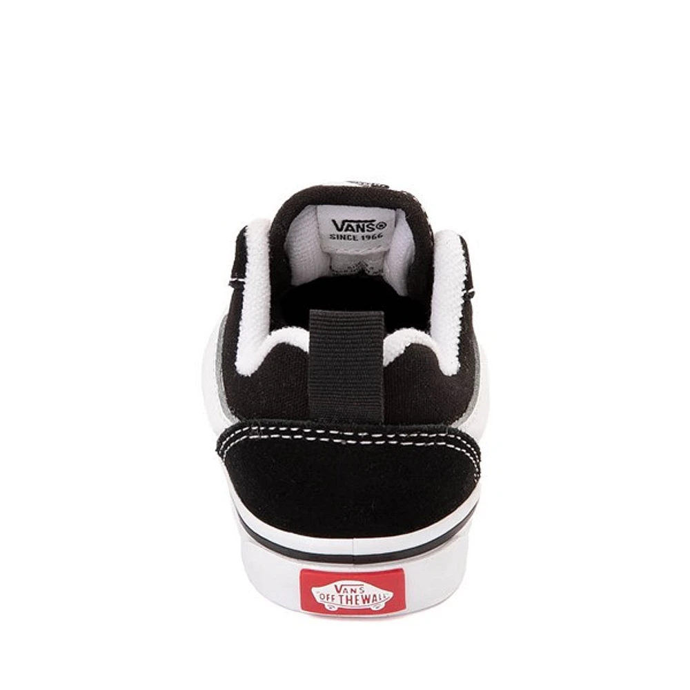 Chaussure de skate Vans Knu Skool - Bébés / Tout-petits Noire Blanche