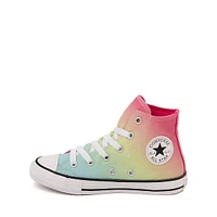 Converse Chuck Taylor All Star Hi Hyper Bright Sneaker - Little Kid Triple Cyan / Chaos Fuchsia