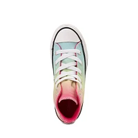 Basket Converse Chuck Taylor All Star 2V Lo Hyper Bright - Enfants - Cyan / Fuschia