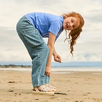 MIA Maja Crochet Sandal - Little Kid / Big White