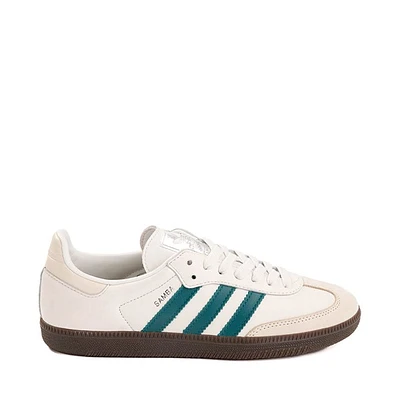 Chaussure athlétique adidas Samba OG - Blanche / Turquoise foncé Gomme