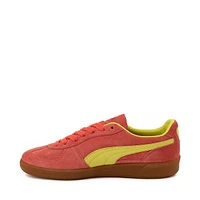 Chaussure athlétique PUMA Palermo pour femmes - Rose saumon / Vert lime