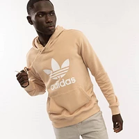 Chandail à capuchon adidas Trefoil - Beige