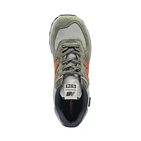 Chaussure athlétique New Balance 574 - Vert olive / Grise Noire