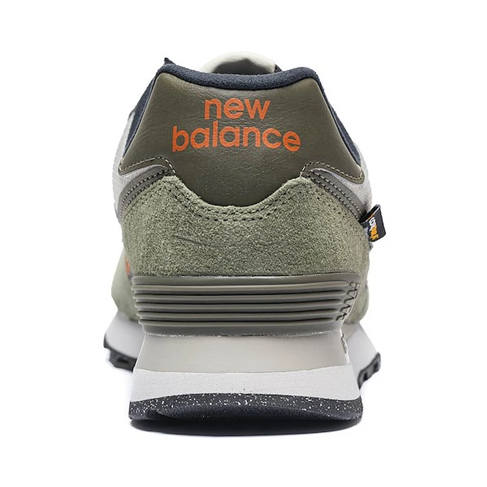 Chaussure athlétique New Balance 574 - Vert olive / Grise Noire