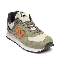 Chaussure athlétique New Balance 574 - Vert olive / Grise Noire