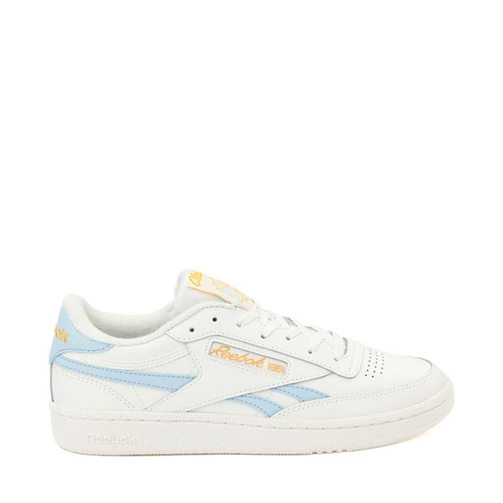 Chaussure athlétique Reebok Club C Revenge pour femmes - Craie / Bleu clair